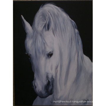 Handmade Modern Horse Oil Painting on Canvas for Wall Decoration (AN-002)